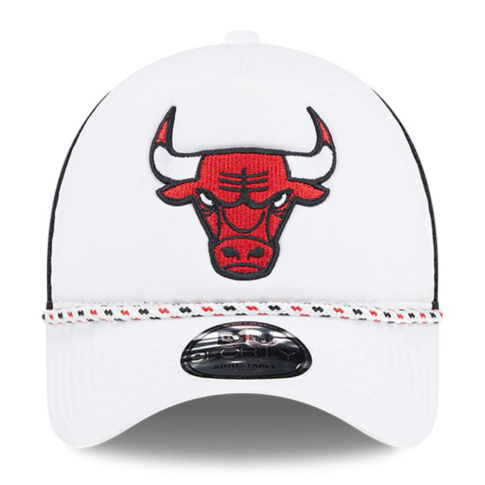 Chicago Bulls Court Sport Foam A-Frame 9FORTY Adjustable Trucker Hat Online