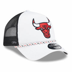 Chicago Bulls Court Sport Foam A-Frame 9FORTY Adjustable Trucker Hat Online