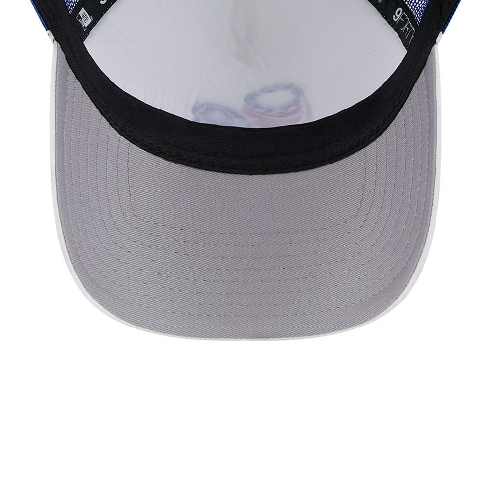 Philadelphia 76ers Court Sport Foam A-Frame 9FORTY Adjustable Trucker Hat Online