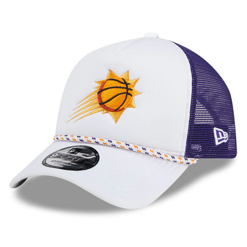 Phoenix Suns Court Sport Foam A-Frame 9FORTY Adjustable Trucker Hat For Sale