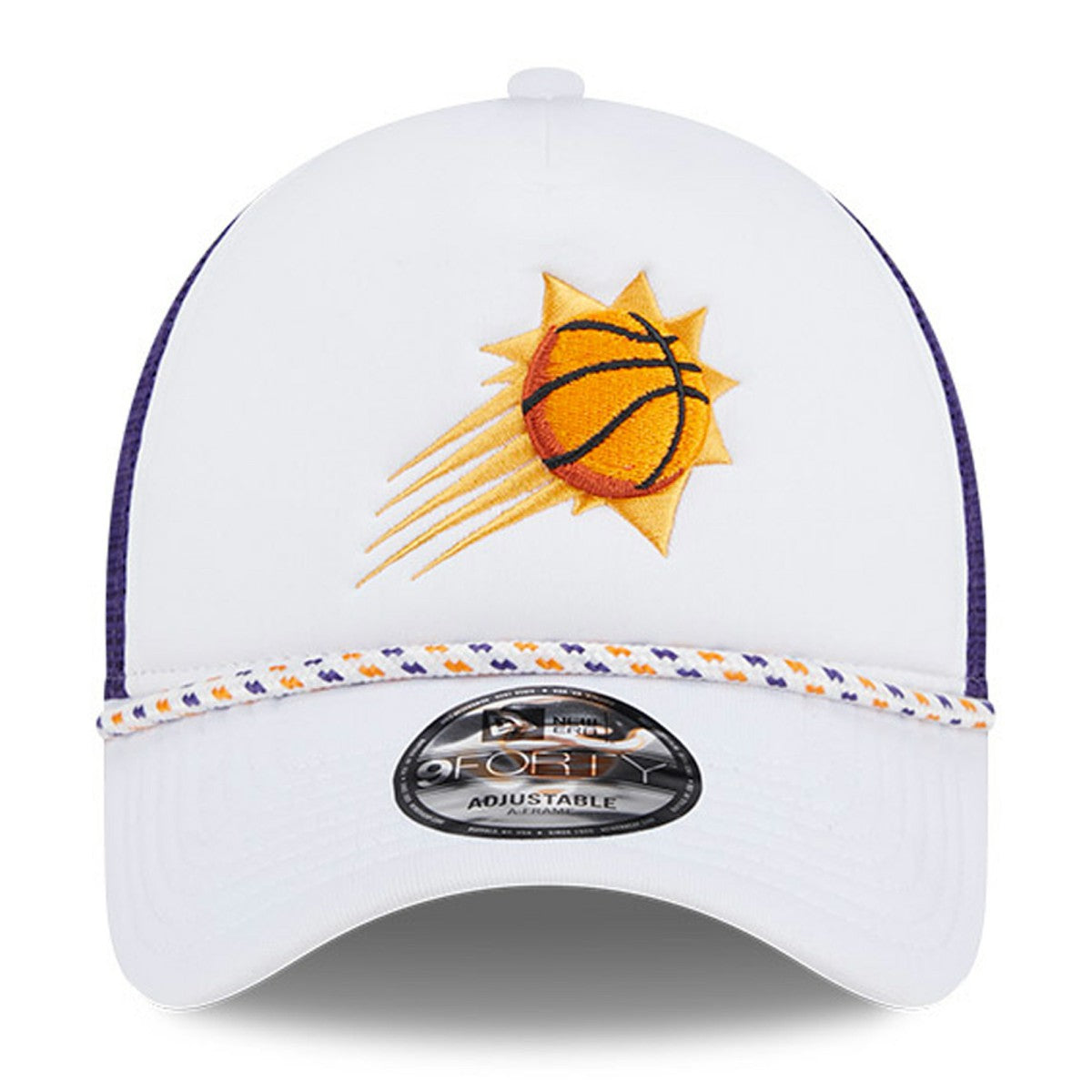Phoenix Suns Court Sport Foam A-Frame 9FORTY Adjustable Trucker Hat For Sale
