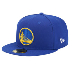Golden State Warriors Court Sport Leather Applique 59FIFTY Fitted Hat sale On Sale