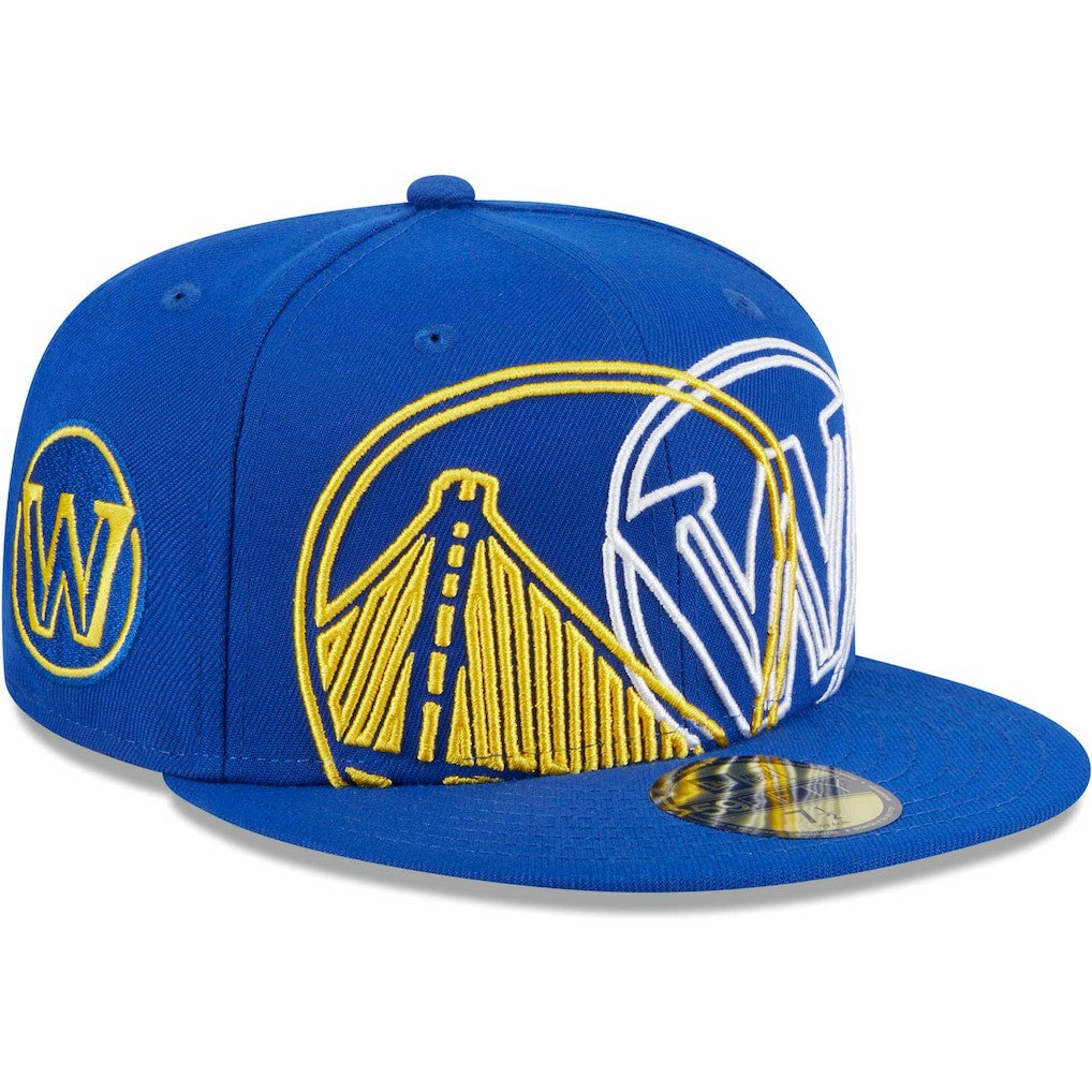 Golden State Warriors Game Day Hollow Logo Mashup 59FIFTY Fitted Hat sale Discount