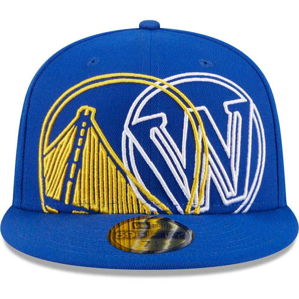 Golden State Warriors Game Day Hollow Logo Mashup 59FIFTY Fitted Hat sale Discount