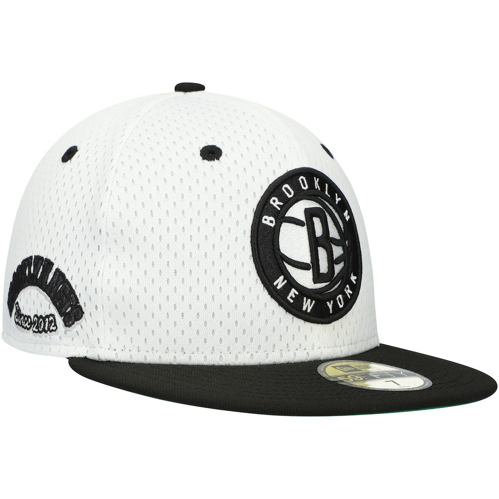 Brooklyn Nets Throwback 2Tone 59FIFTY Fitted Hat New