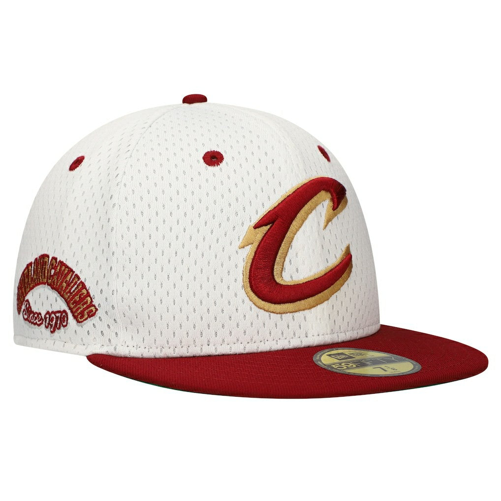 Cleveland Cavaliers Throwback 2Tone 59FIFTY Fitted Hat sale Online