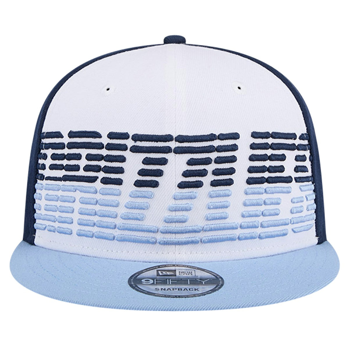 Memphis Grizzlies Throwback Gradient Tech Font 9FIFTY Snapback Hat On Sale