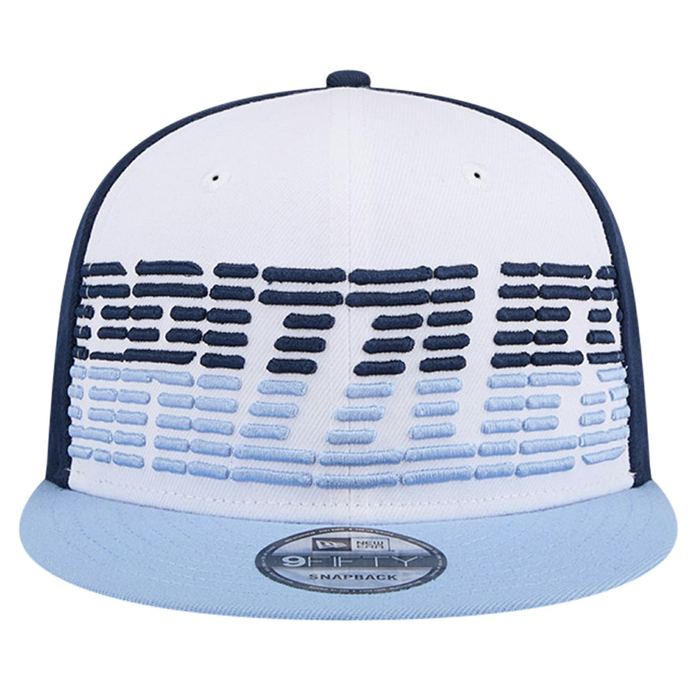 Memphis Grizzlies Throwback Gradient Tech Font 9FIFTY Snapback Hat On Sale