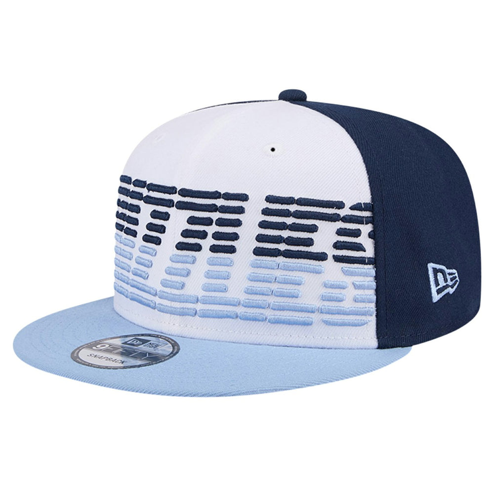 Memphis Grizzlies Throwback Gradient Tech Font 9FIFTY Snapback Hat On Sale
