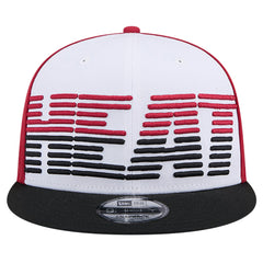 Miami Heat Throwback Gradient Tech Font 9FIFTY Snapback Hat New
