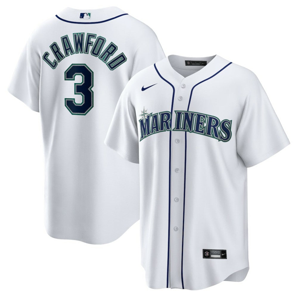 JP Crawford Seattle Mariners Nike Home Replica Jersey | MLB Shop