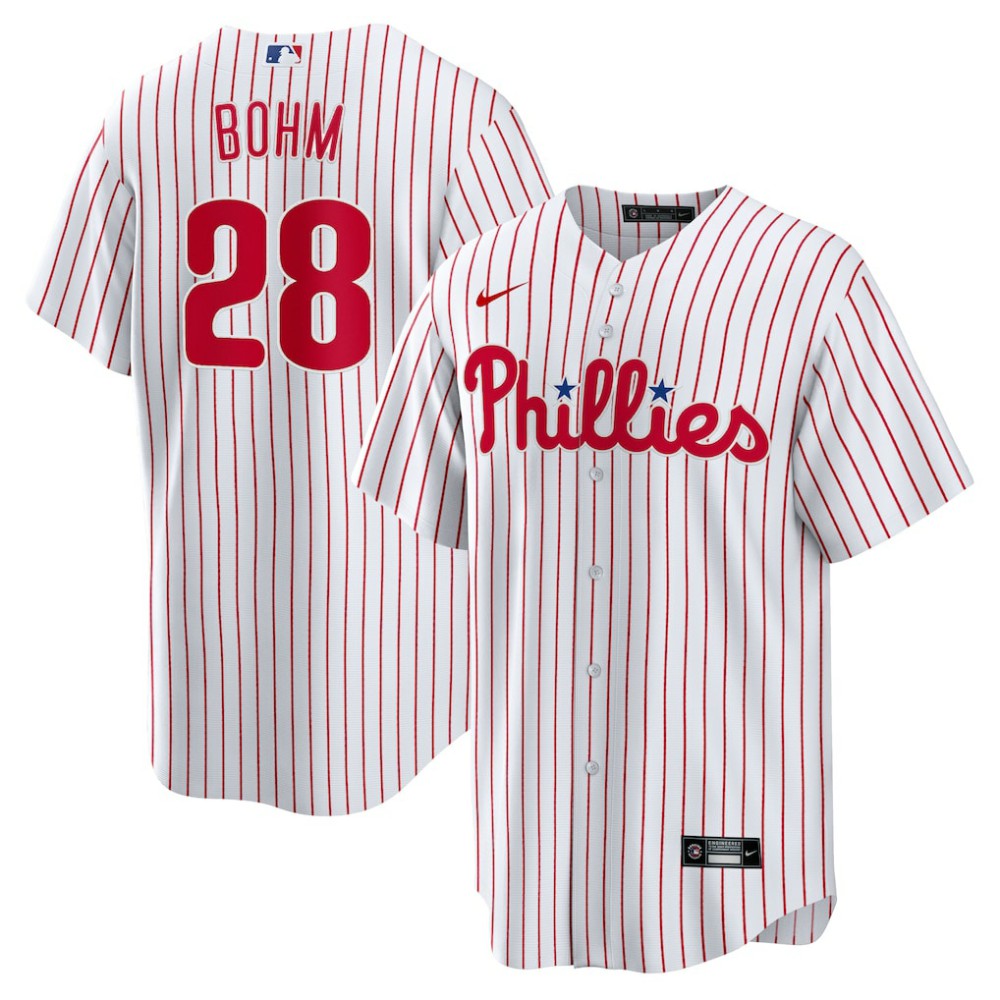 Alec Bohm Philadelphia Phillies Nike Replica Player Jersey | MLB US