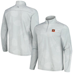 Cincinnati Bengals Tommy Bahama Delray Frond IslandZone Half-Zip Sweatshirt