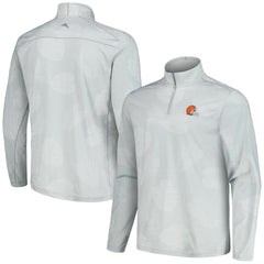 Cleveland Browns Tommy Bahama Delray Frond IslandZone Half-Zip Sweatshirt