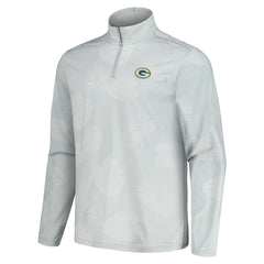 Green Bay Packers Tommy Bahama Delray Frond IslandZone Half-Zip Sweatshirt