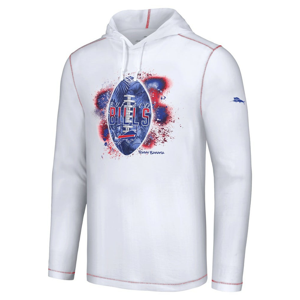 Buffalo Bills Tommy Bahama Graffiti Touchdown Pullover Hoodie