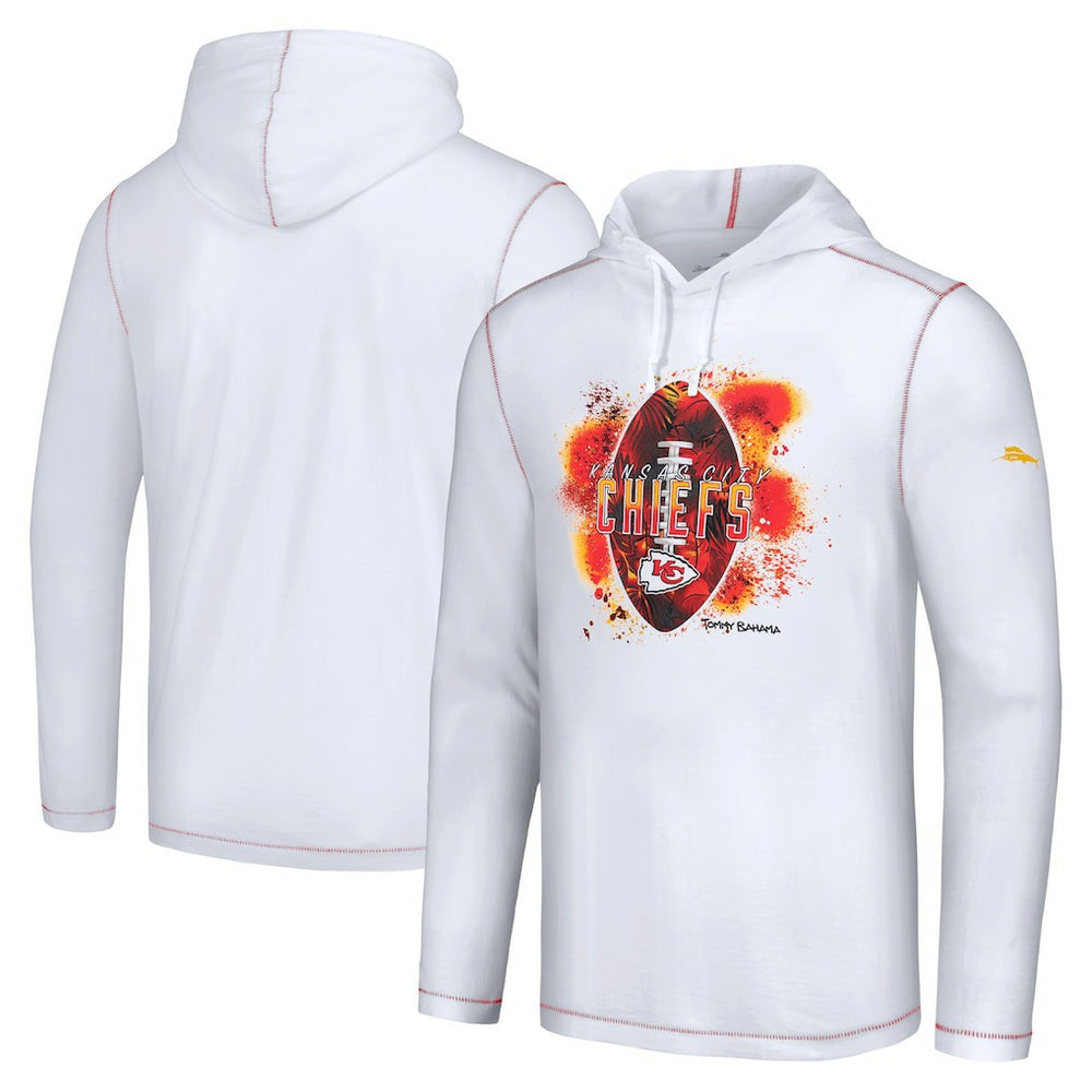 Kansas City Chiefs Tommy Bahama Graffiti Touchdown Pullover Hoodie