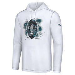 Philadelphia Eagles Tommy Bahama Graffiti Touchdown Pullover Hoodie