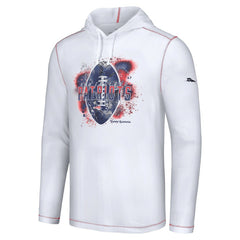 New England Patriots Tommy Bahama Graffiti Touchdown Pullover Hoodie