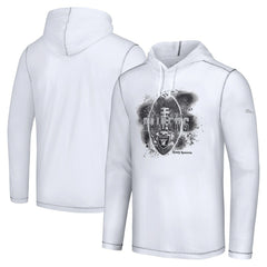 Las Vegas Raiders Tommy Bahama Graffiti Touchdown Pullover Hoodie