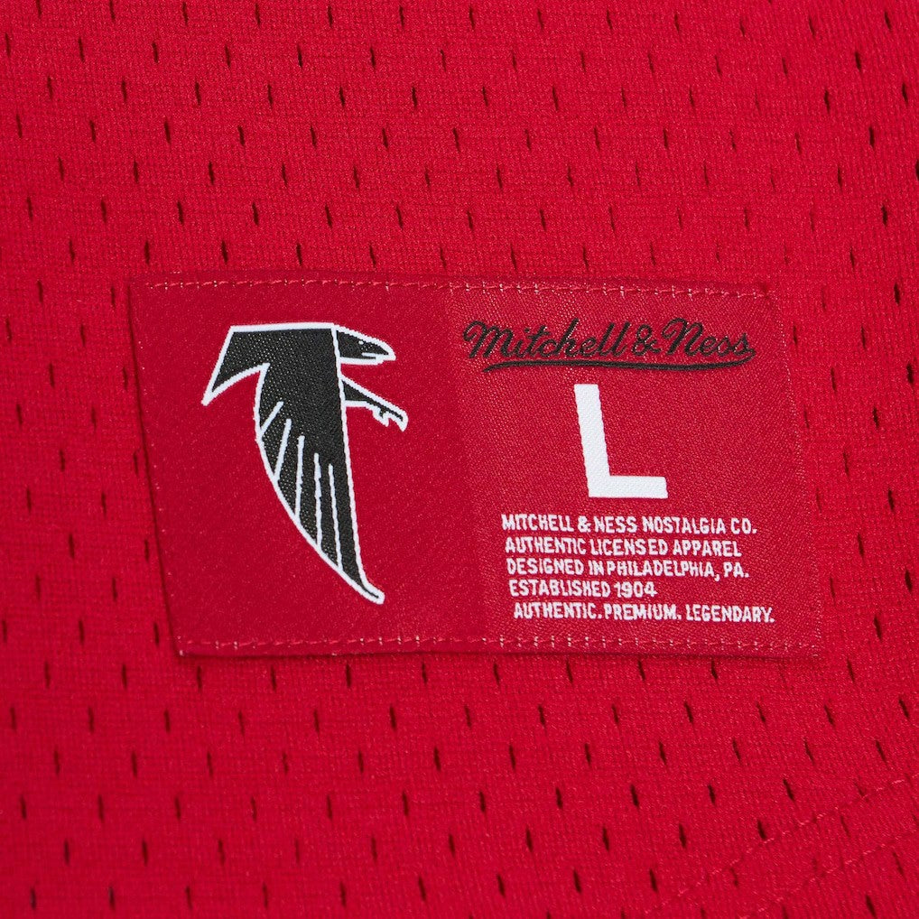 Atlanta Falcons Mitchell & Ness Deion Sanders  Retired Player Name & Number Mesh Top
