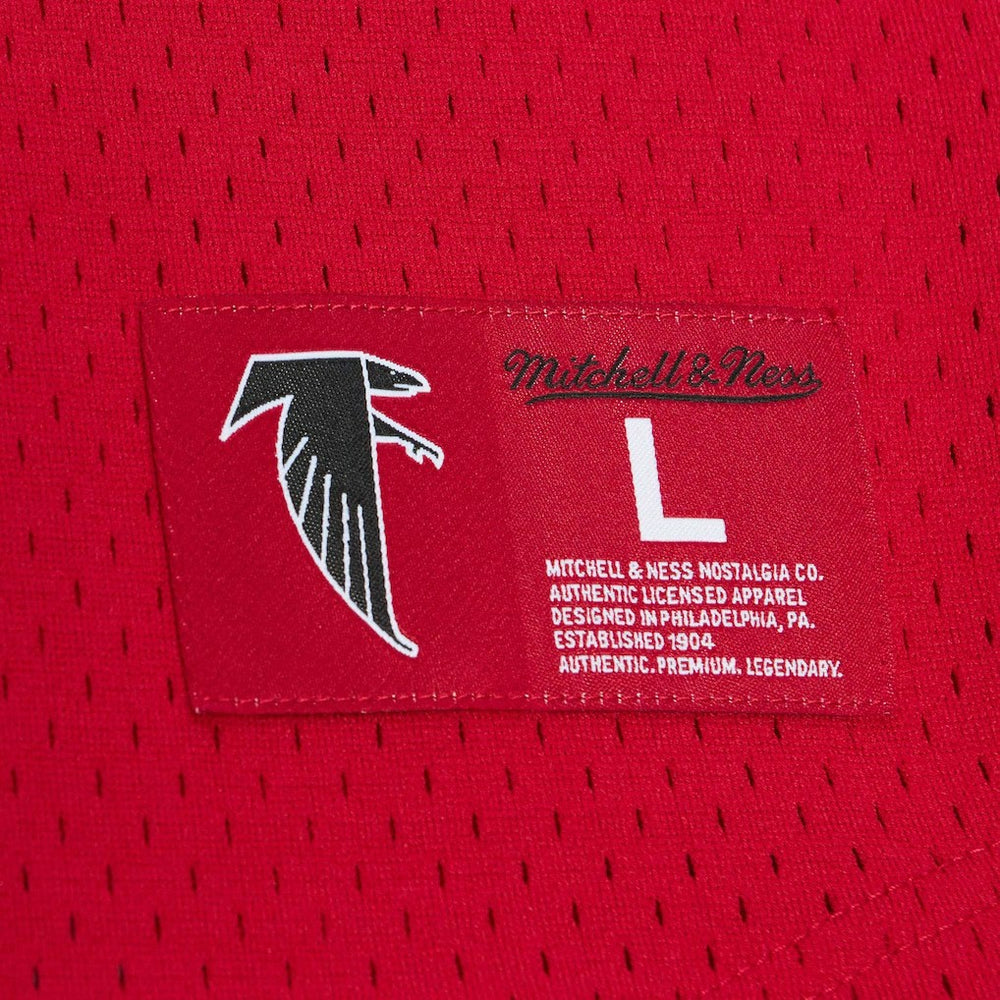 Atlanta Falcons Mitchell & Ness Deion Sanders  Retired Player Name & Number Mesh Top