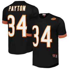 Chicago Bears Mitchell & Ness Walter Payton  Retired Player Name & Number Mesh Top