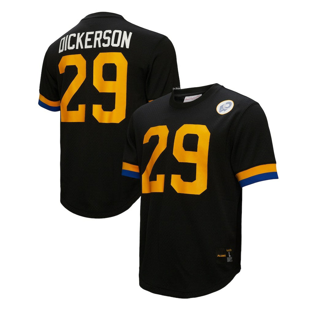 Los Angeles Rams Mitchell & Ness Eric Dickerson  Retired Player Name & Number Mesh Top
