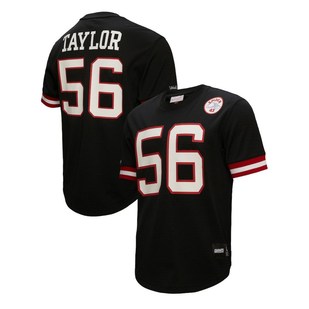 New York Giants Mitchell & Ness Lawrence Taylor  Retired Player Name & Number Mesh Top