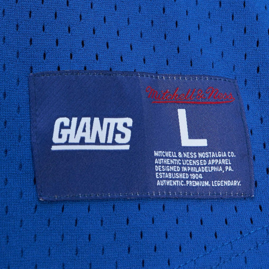 New York Giants Mitchell & Ness Lawrence Taylor  Retired Player Name & Number Mesh Top