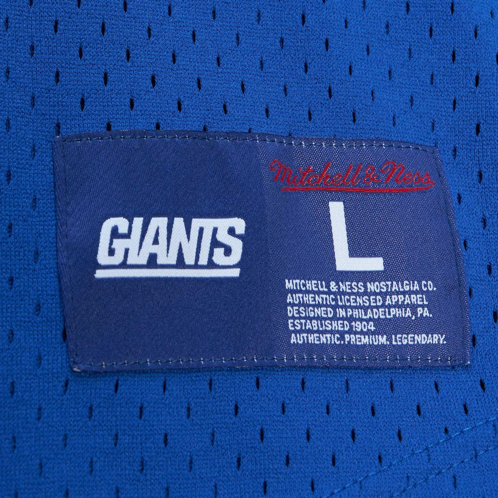 New York Giants Mitchell & Ness Lawrence Taylor  Retired Player Name & Number Mesh Top