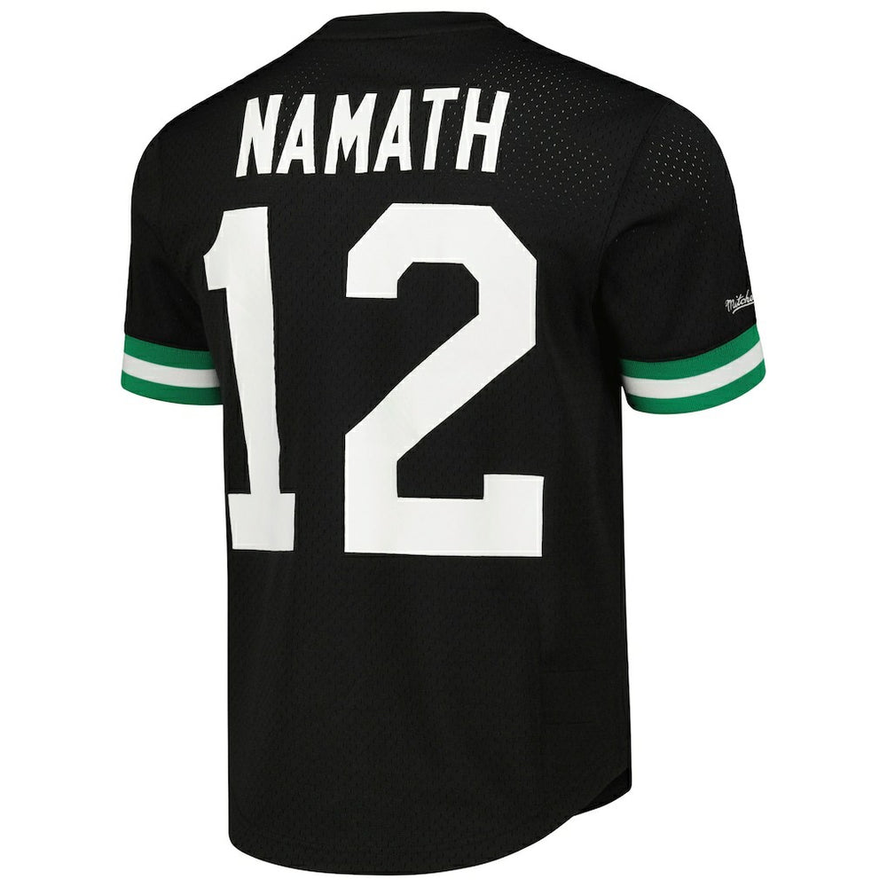 New York Jets Mitchell & Ness Joe Namath  Retired Player Name & Number Mesh Top