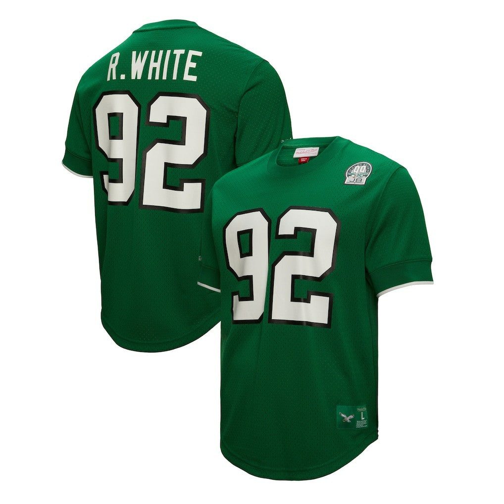 Philadelphia Eagles Mitchell & Ness Reggie White  Retired Player Name & Number Mesh Top