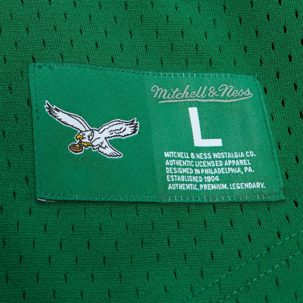 Philadelphia Eagles Mitchell & Ness Randall Cunningham  Retired Player Name & Number Mesh Top