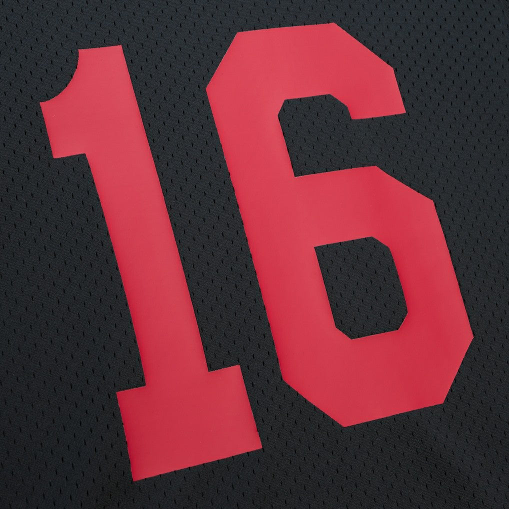 San Francisco 49ers Mitchell & Ness Joe Montana  Retired Player Name & Number Mesh Top
