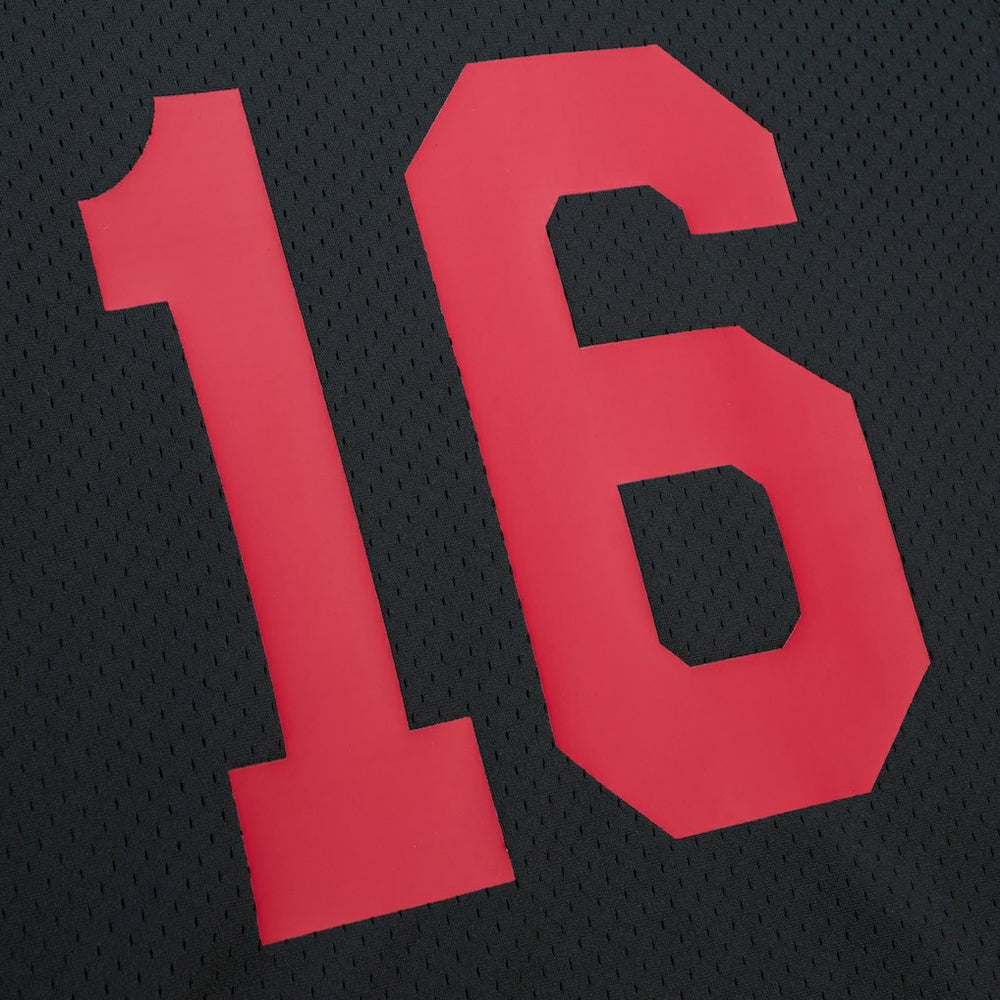 San Francisco 49ers Mitchell & Ness Joe Montana  Retired Player Name & Number Mesh Top