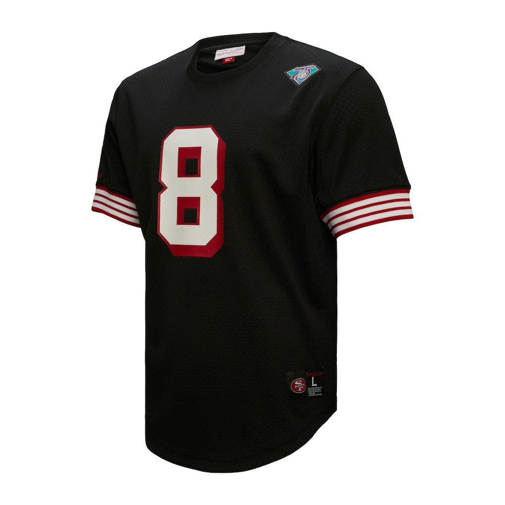San Francisco 49ers Mitchell & Ness Steve Young  Retired Player Name & Number Mesh Top