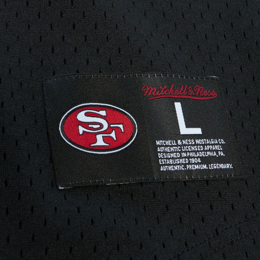 San Francisco 49ers Mitchell & Ness Steve Young  Retired Player Name & Number Mesh Top