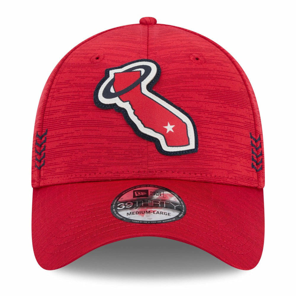 Los Angeles Angels New Era 2024 Clubhouse 39THIRTY Flex Hat | MLB Sale