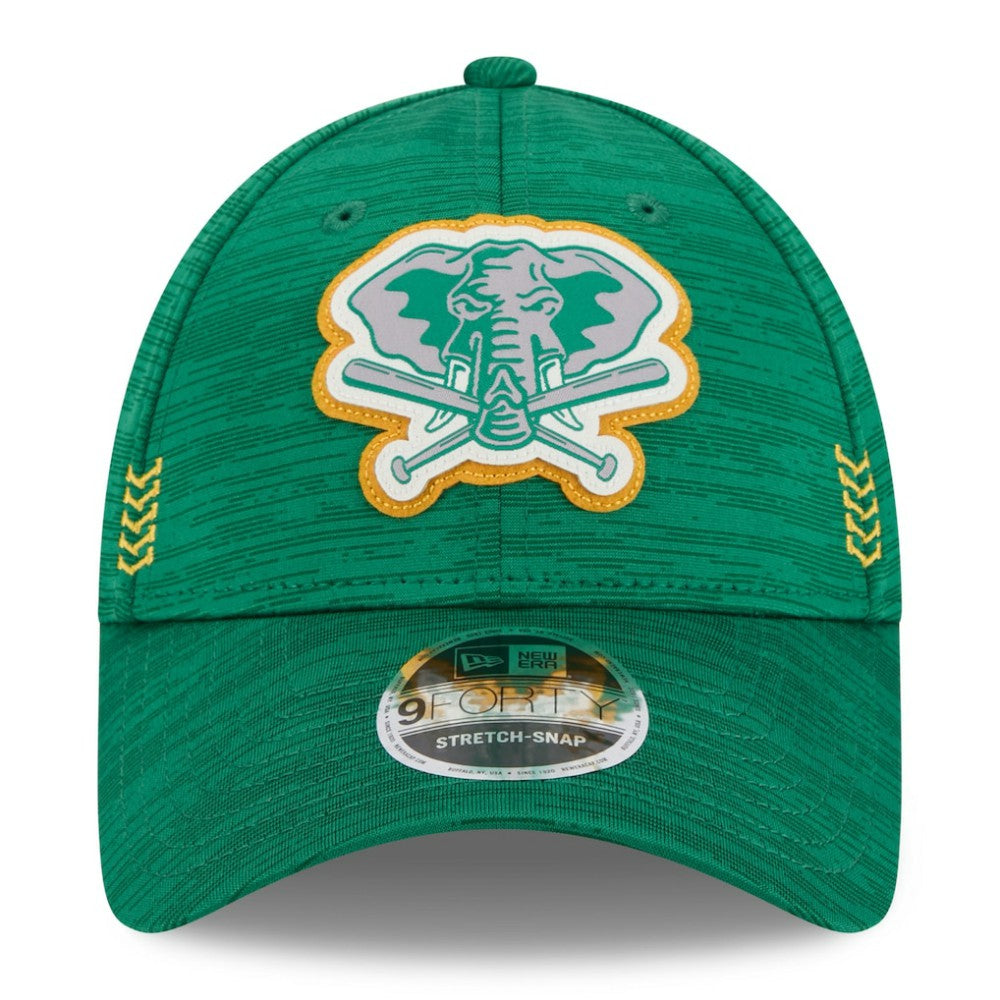 Athletics New Era 2024 Clubhouse 9FORTY Adjustable Hat | MLB Outlet