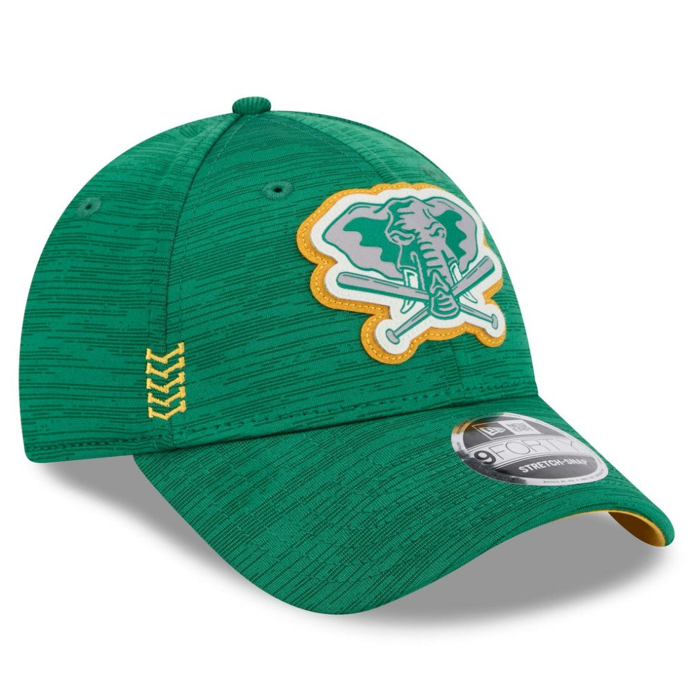 Athletics New Era 2024 Clubhouse 9FORTY Adjustable Hat | MLB Outlet