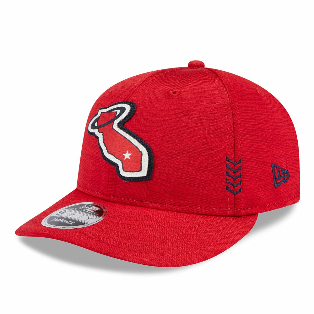 Los Angeles Angels New Era 2024 Clubhouse Low Profile 9FIFTY Snapback Hat | MLB Outlet