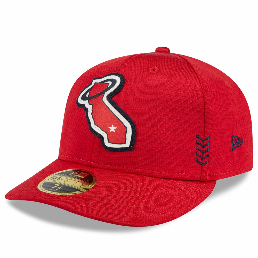 Los Angeles Angels New Era 2024 Clubhouse Low Profile 59FIFTY Fitted Hat | MLB On Sale