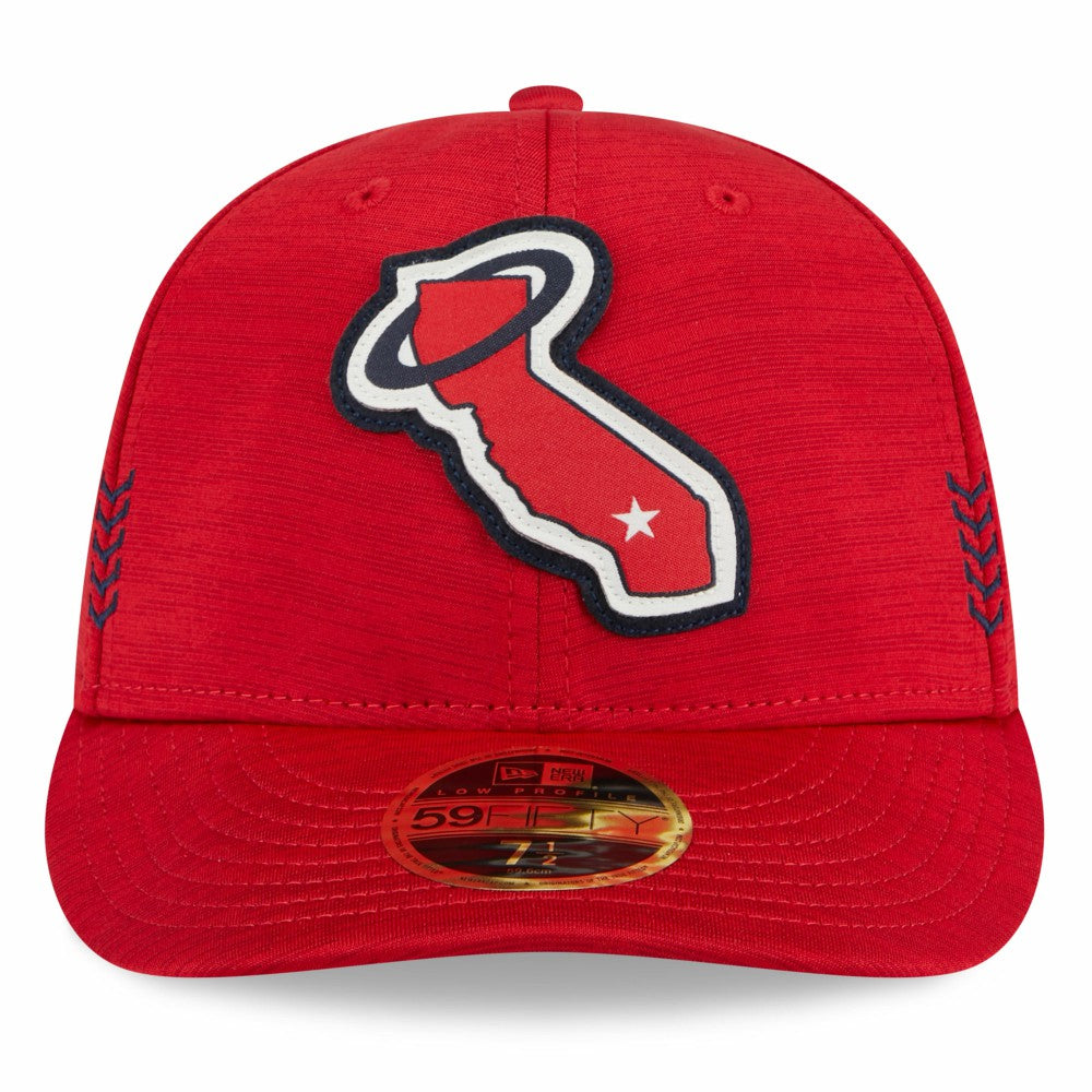 Los Angeles Angels New Era 2024 Clubhouse Low Profile 59FIFTY Fitted Hat | MLB On Sale