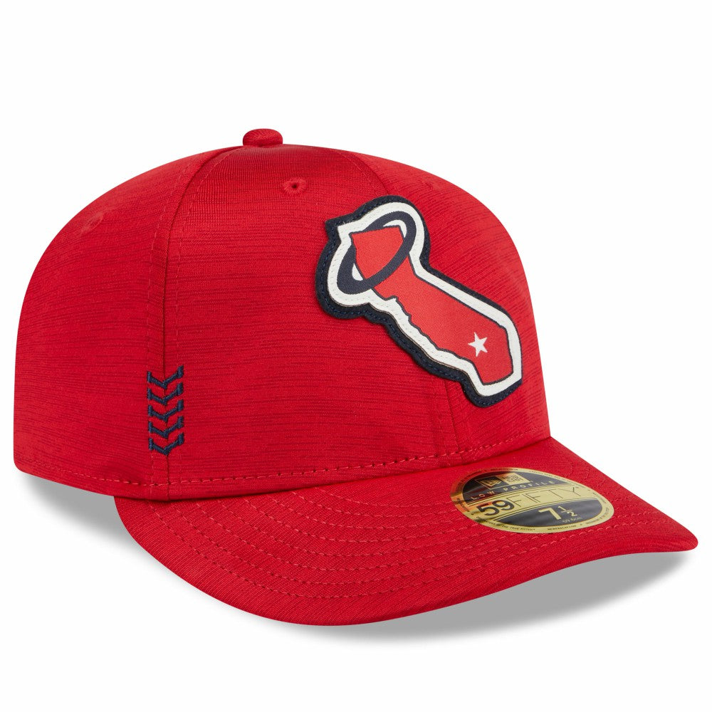 Los Angeles Angels New Era 2024 Clubhouse Low Profile 59FIFTY Fitted Hat | MLB On Sale
