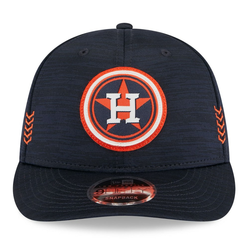 Houston Astros New Era 2024 Clubhouse Low Profile 9FIFTY Snapback Hat | MLB Outlet
