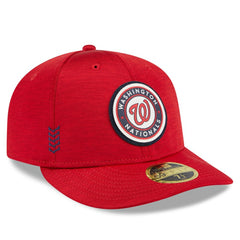 Washington Nationals New Era 2024 Clubhouse Low Profile 59FIFTY Fitted Hat | MLB Discount