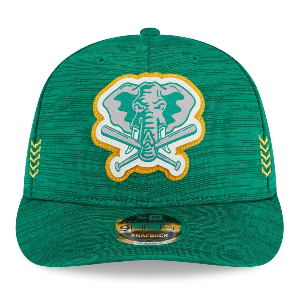 Athletics New Era 2024 Clubhouse Low Profile 9FIFTY Snapback Hat | MLB Sale