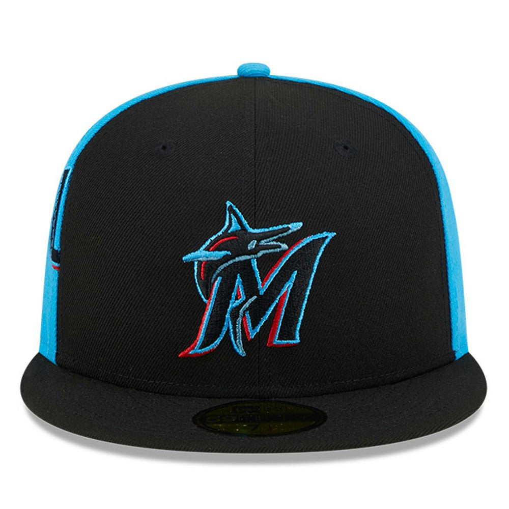 Miami Marlins New Era Gameday Sideswipe 59FIFTY Fitted Hat | MLB Outlet