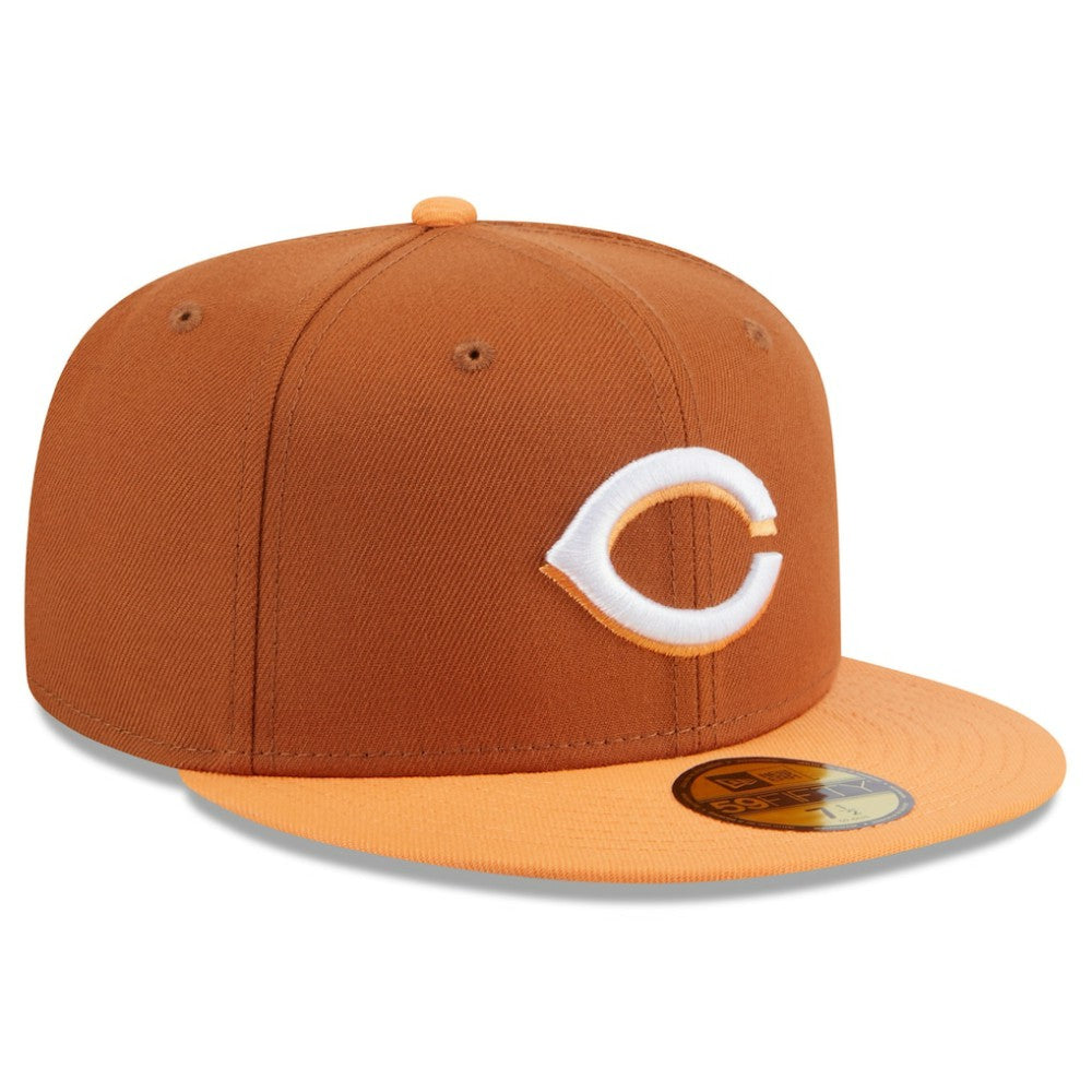 Cincinnati Reds New Era Spring Color Basic Two-Tone 59FIFTY Fitted Hat | MLB On Sale